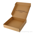 Nuovi prodotti Box di imballaggio arancione carta corrugata